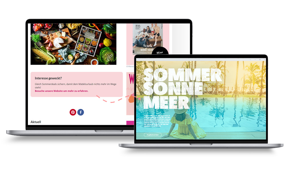 In-Feed-Weiterleitungen- native Ads